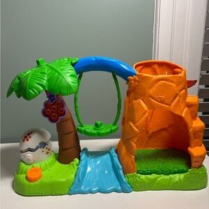 Fisher‑Price Little People Dinosaur Village playset only no accessories